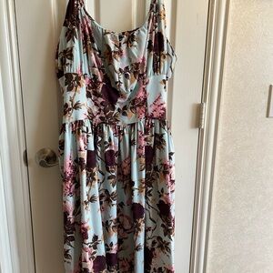 Pin Up Girl Clothing Bella Roses Dress! Plus!